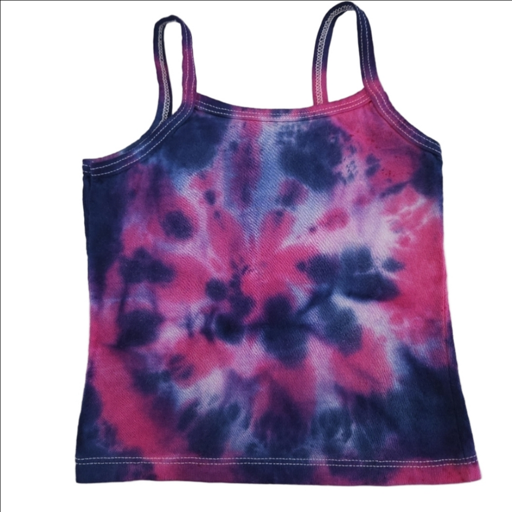 Hanes Custom Tye Dyed Tank Top Size 2T- 3T
